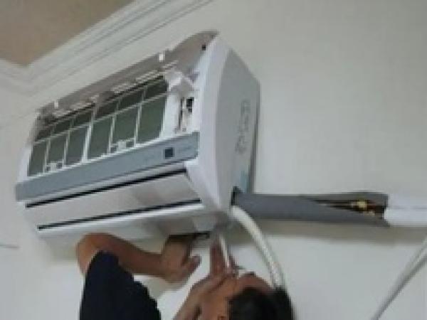 北京丰台空调安装 空调打孔